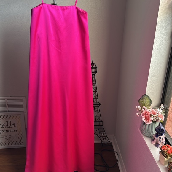 NWT Antonio Melani Lucia Shift Strapless Maxi Dress Sz 0 - Picture 4 of 6